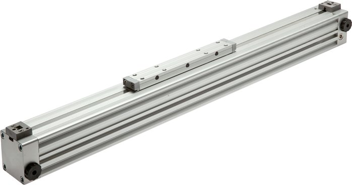 Exemplary representation: Piston rod-less standard cylinder