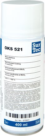 Exemplary representation: OKS MoS2 bonded coating (spray can)